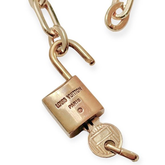 LOUIS VUITTON Padlock Necklace - Picture 3 of 6